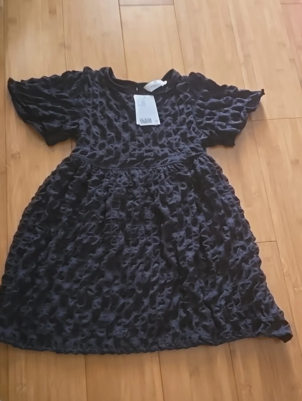 NWT H&M Black Dress Girls  4-6
